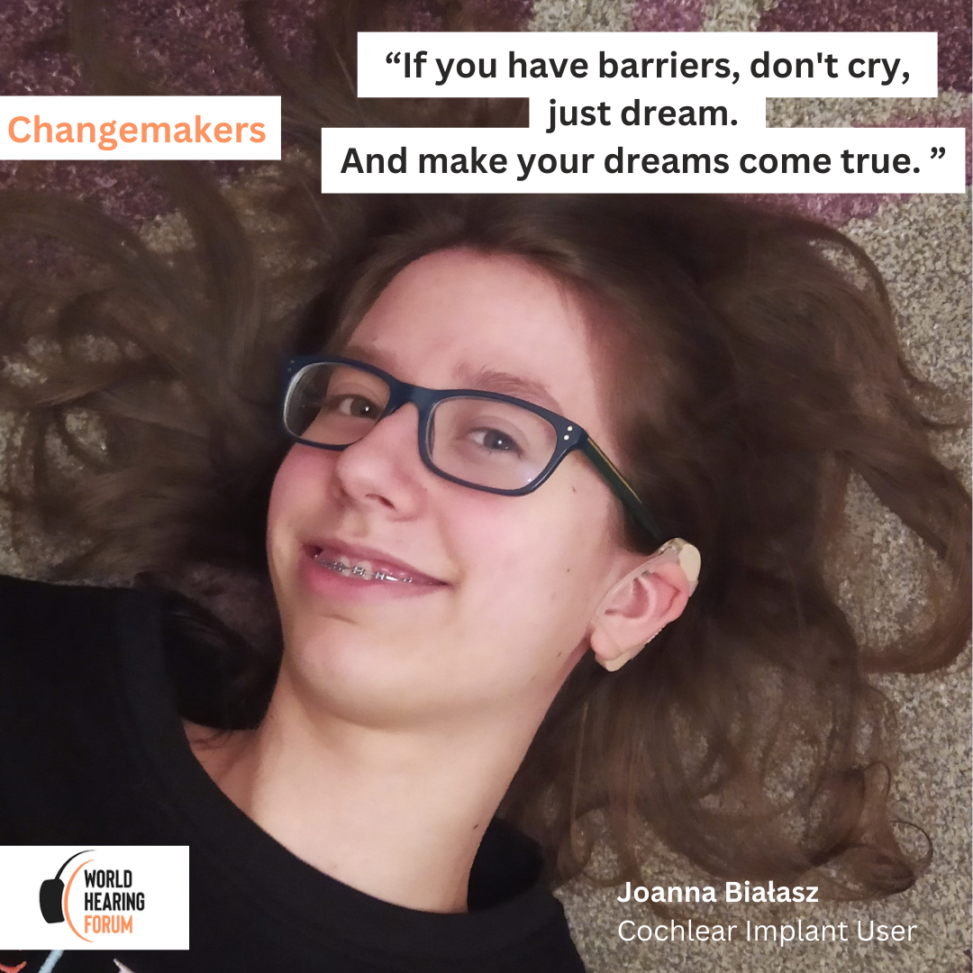 Hearing Loss Changemaker Joanna Białasz